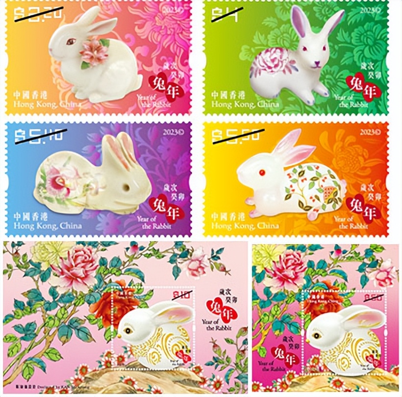 2023台湾兔年邮票,香港2023年兔年邮票在哪买