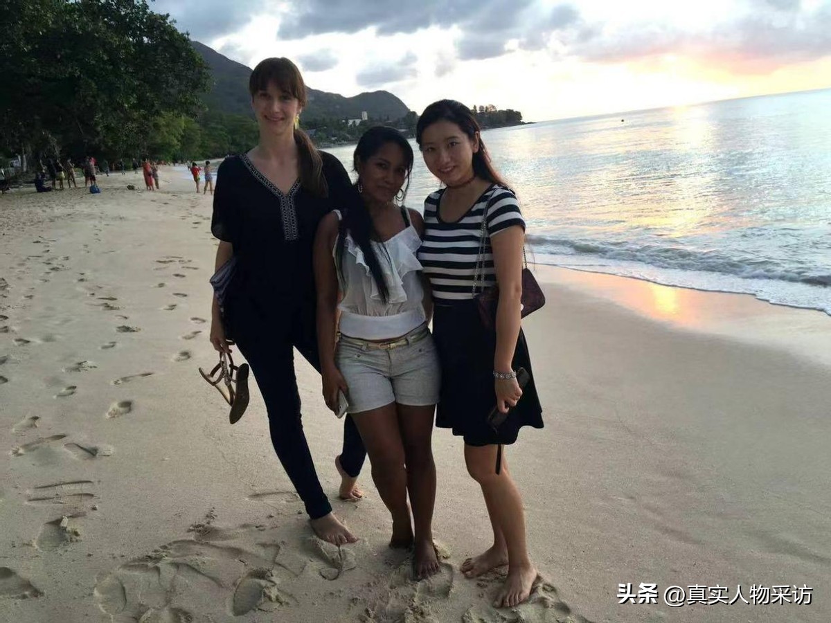 我在荷兰读反恐专业，毕业后到马尔代夫工作，下午只工作1.5小时