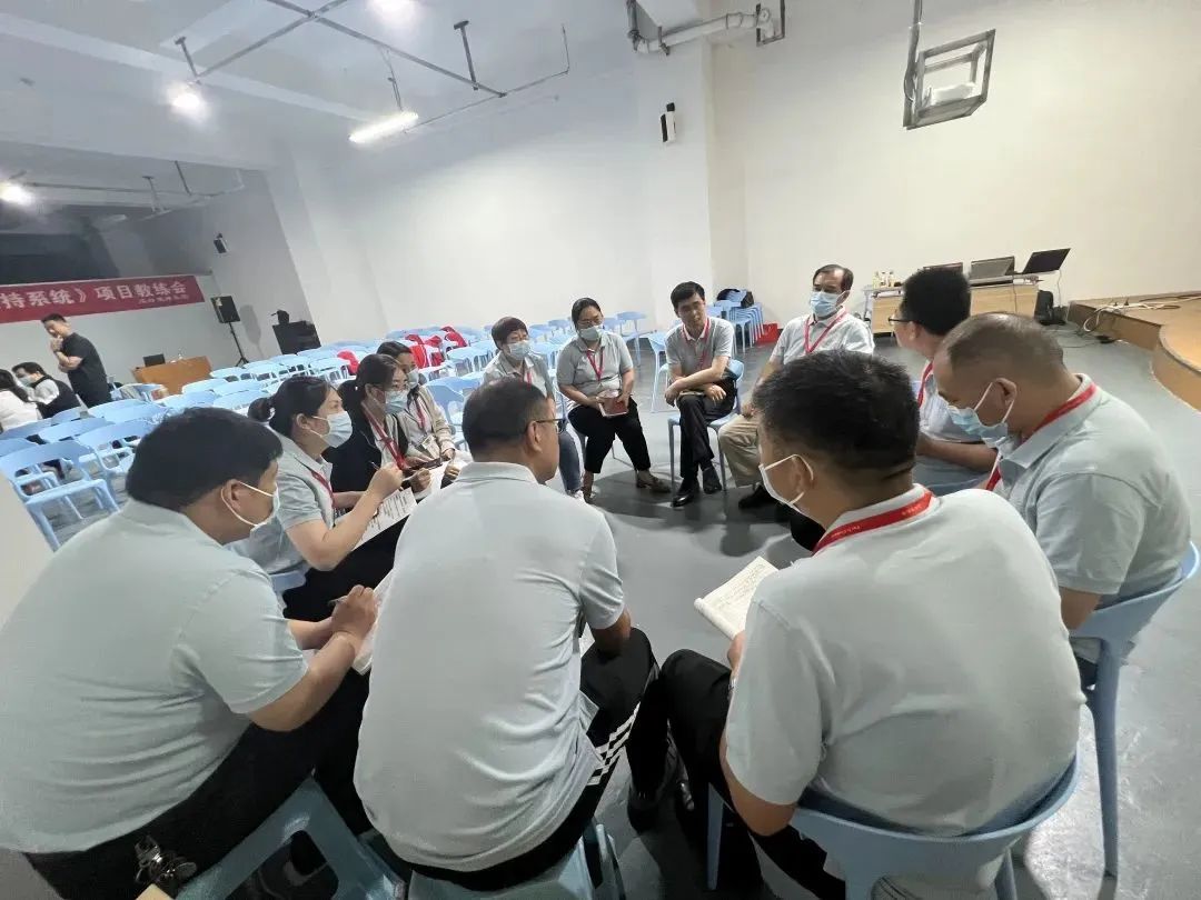 东明县人民医院首次自运行教练会圆满召开