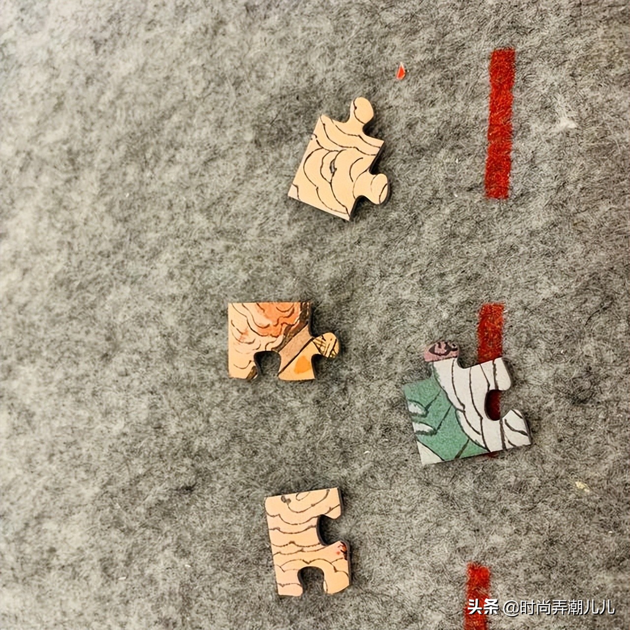 TOI图益x皇小小联名拼图——人间烟火，神仙也爱