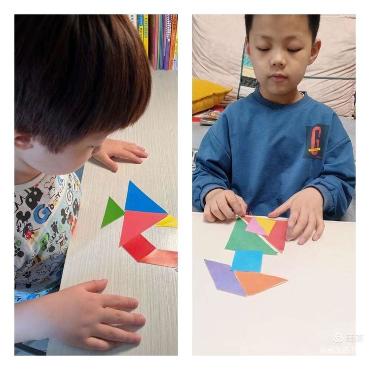 小手拉大手，居家防疫比比看活动（二十四）——百变七巧板