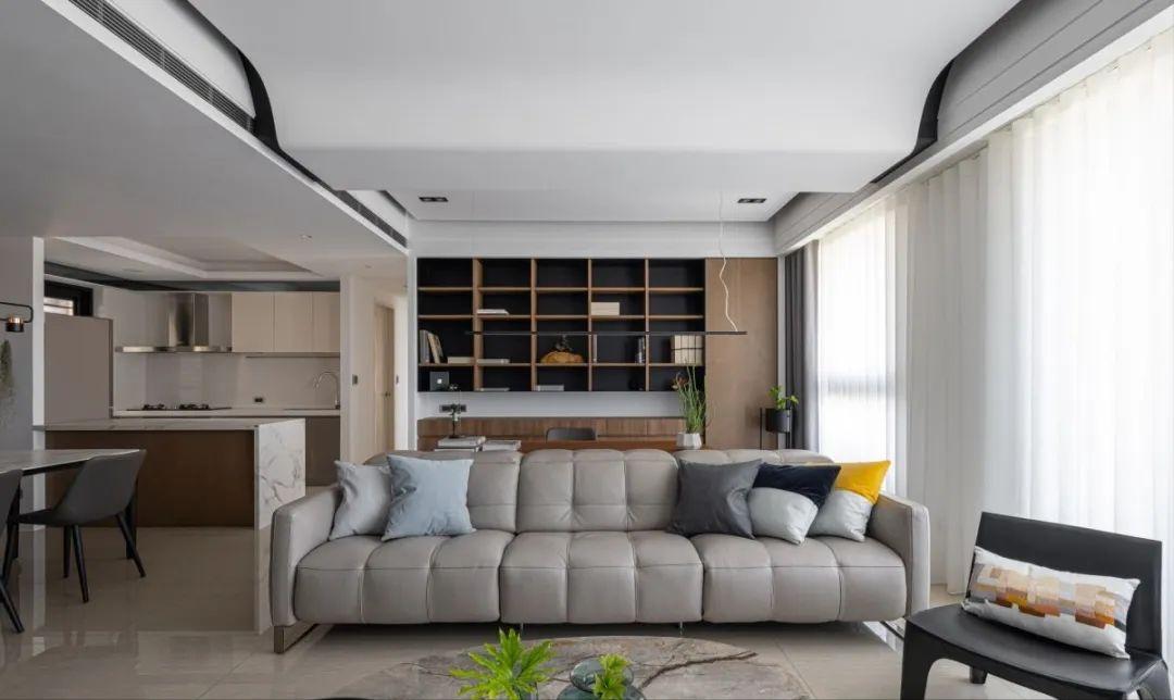 开放式书房户型设计,132平房子装修视频