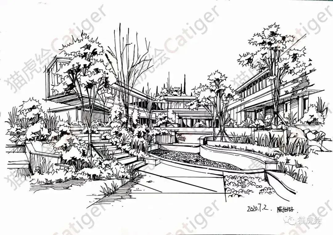 猫虎画,猫虎绘画