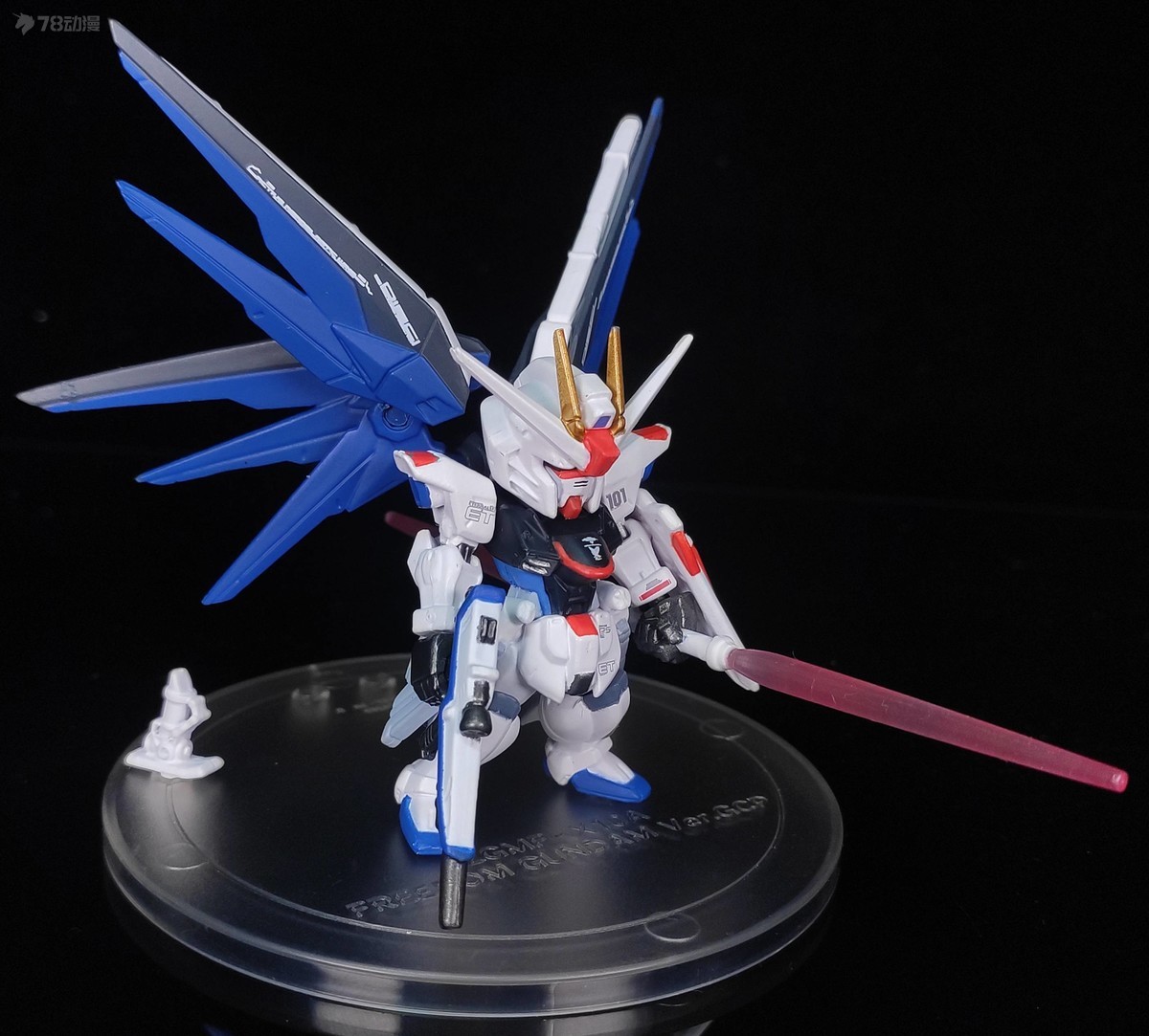 78民间测评：食玩FW新GCCORE自由高达高达中国计划版