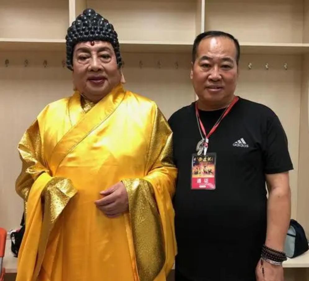 西游记佛祖扮演者朱龙广图片,83版西游记如来扮演者朱龙广照片