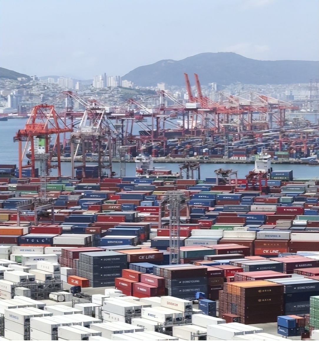 韩国对中国出口占其总出口的多少,中国向韩国出口数据