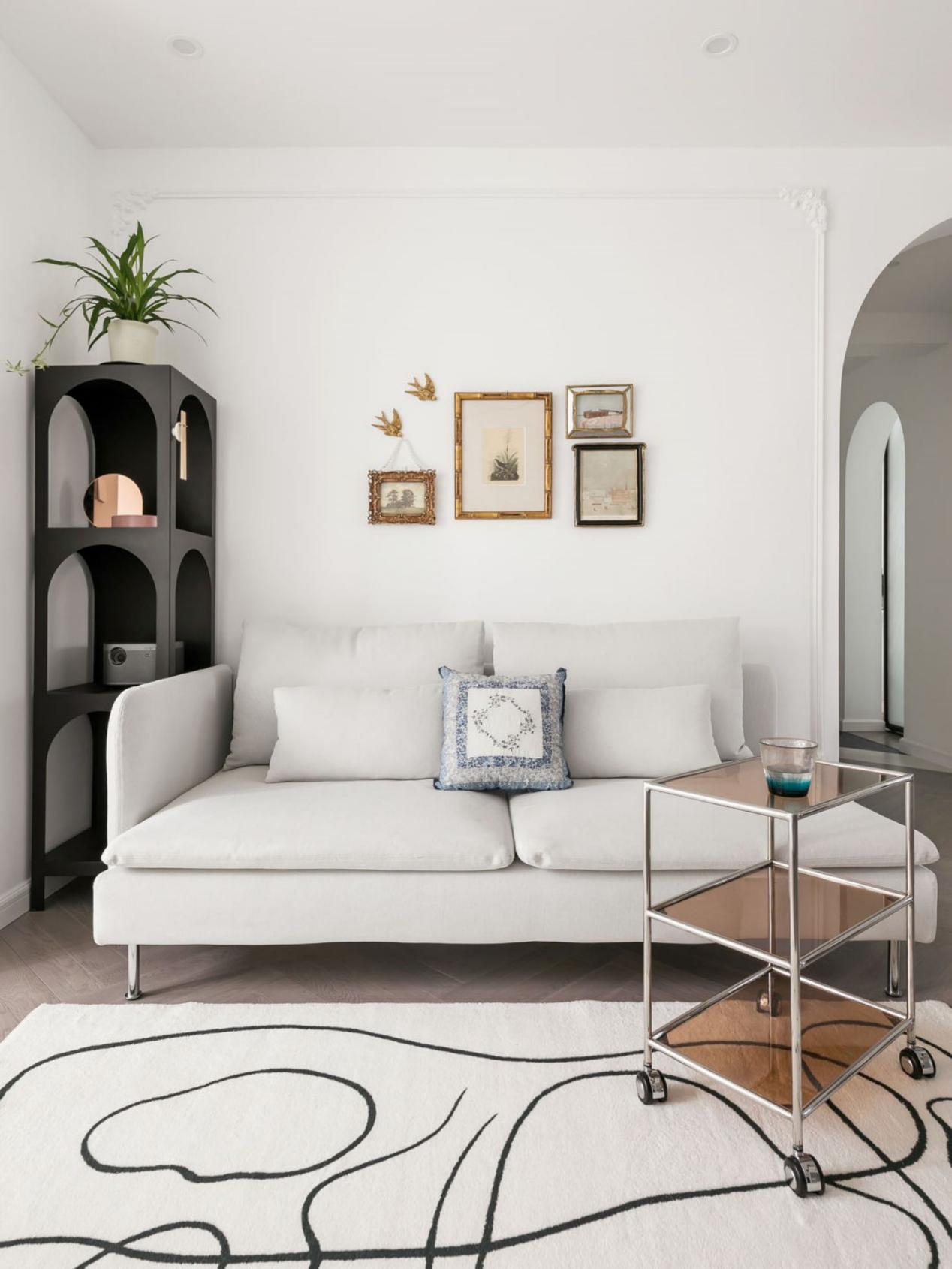 法式简约型公寓,优雅法式公寓设计