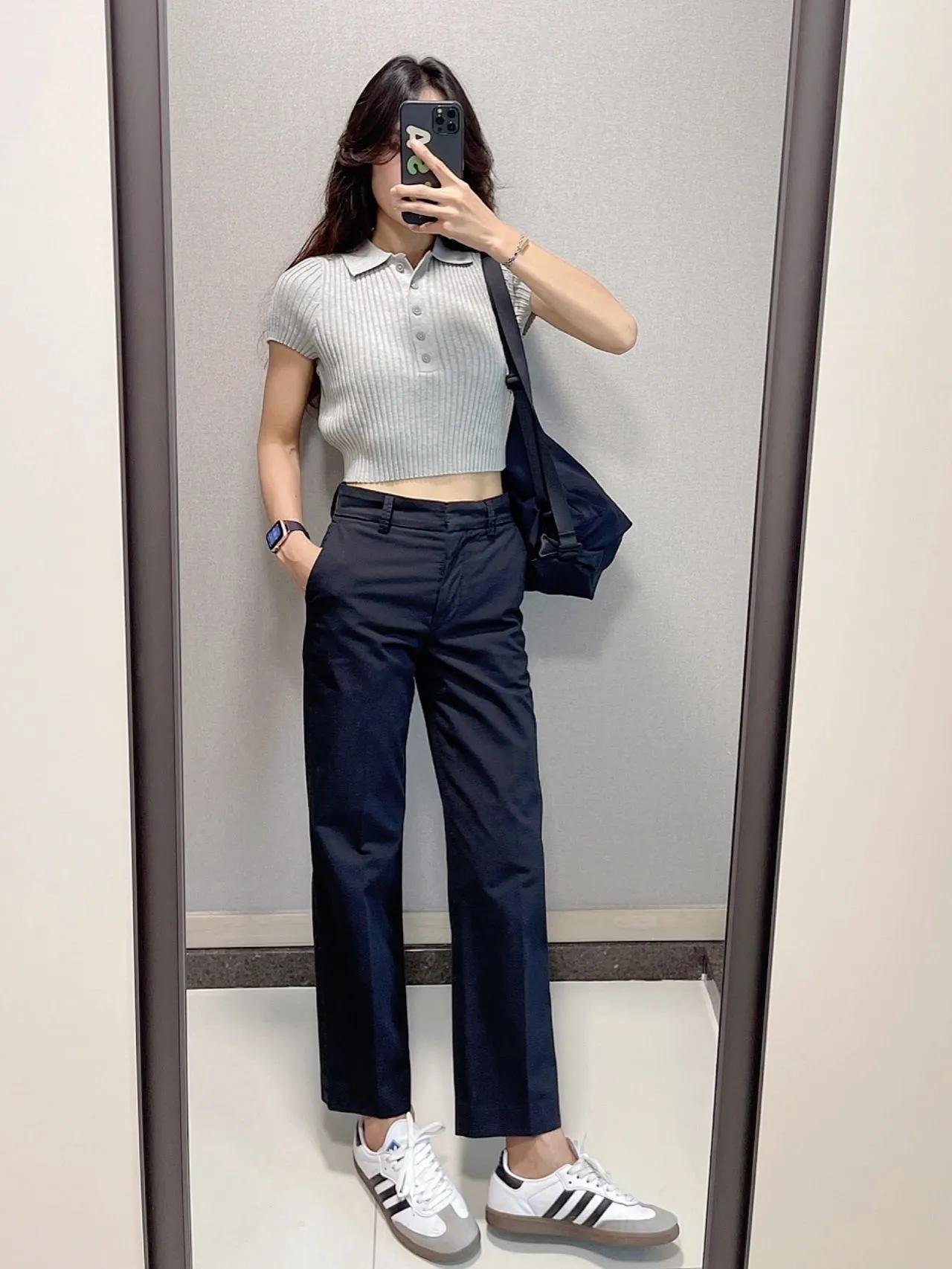 冬季黑上衣搭配什么裤子中年男,燕麦色裤子搭配黑颜色上衣好看