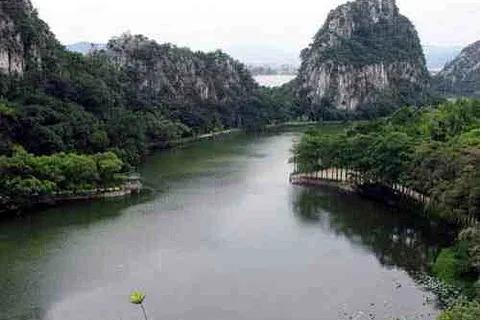 中国韶关旅游攻略,韶关浈江区旅游地图