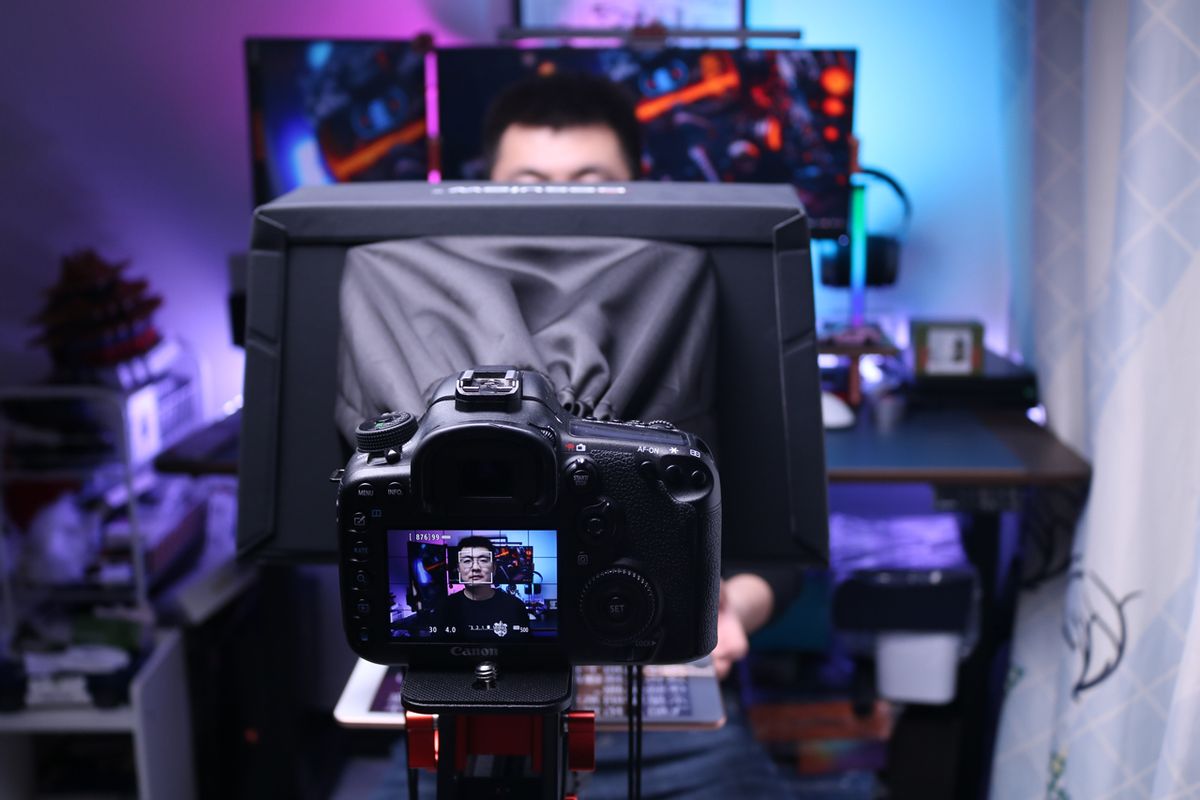 拒绝忘词从容应对百视悦提词器TP170提升视频拍摄效率