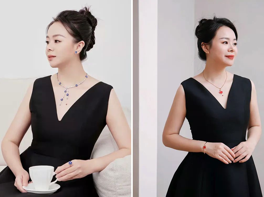 孟晚舟紫色连衣裙,孟晚舟蓝色连衣裙