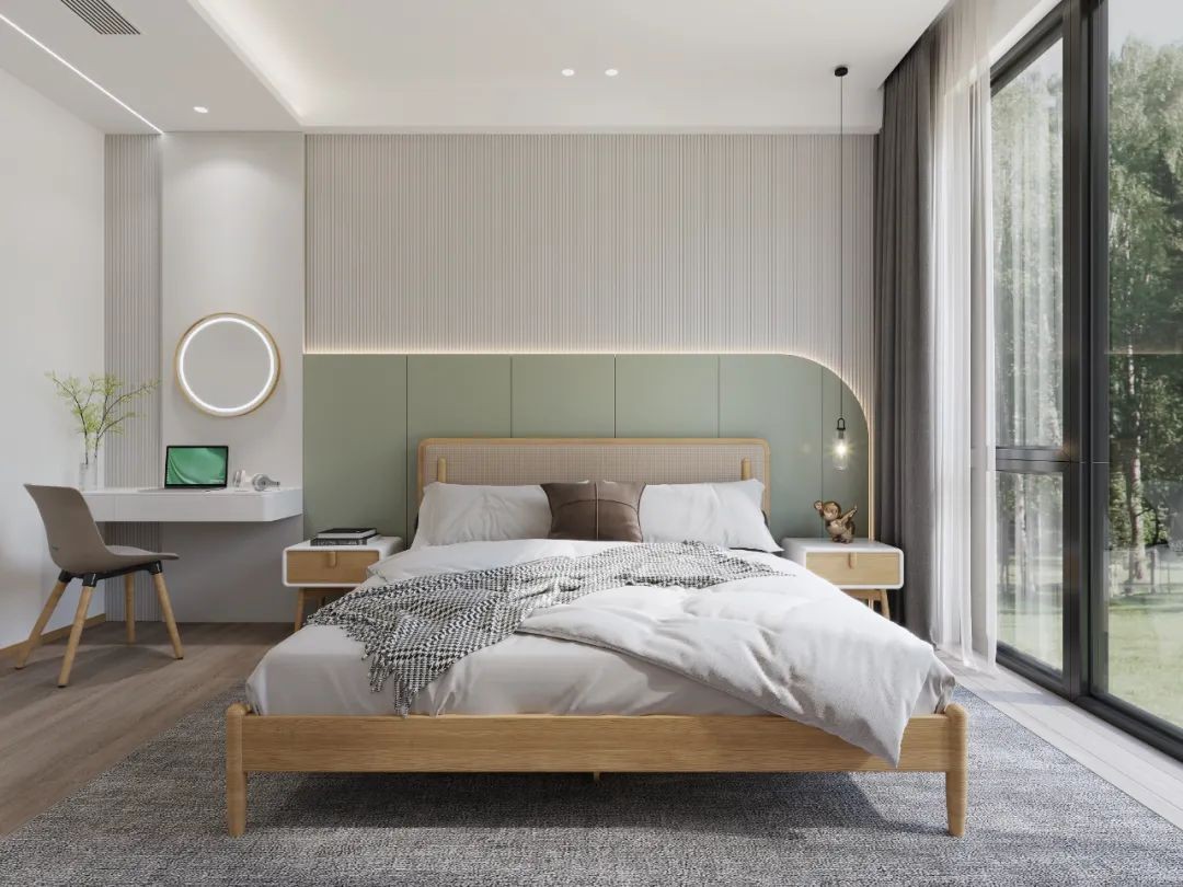 全友家居卧室全套设计,全友卧室定制效果图