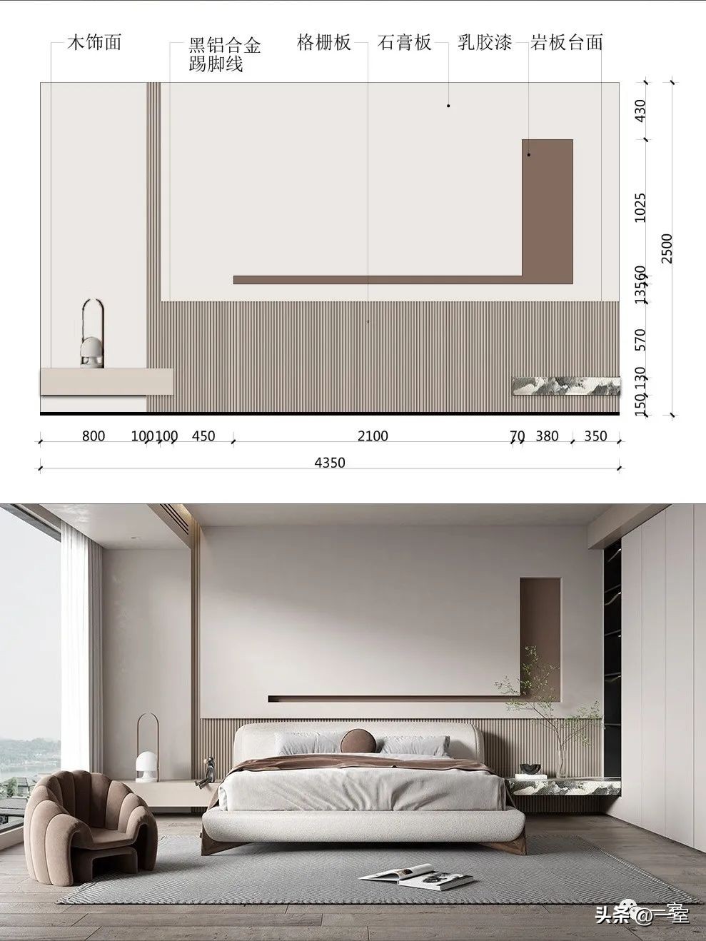2021网红背景墙带详细尺寸供参考,电视背景墙2023最新款网红尺寸