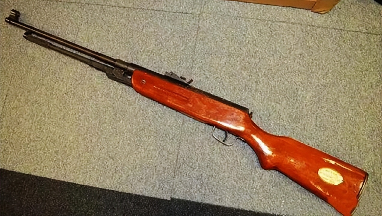 国产老式虎牌气枪,960厂生产的狮牌气枪