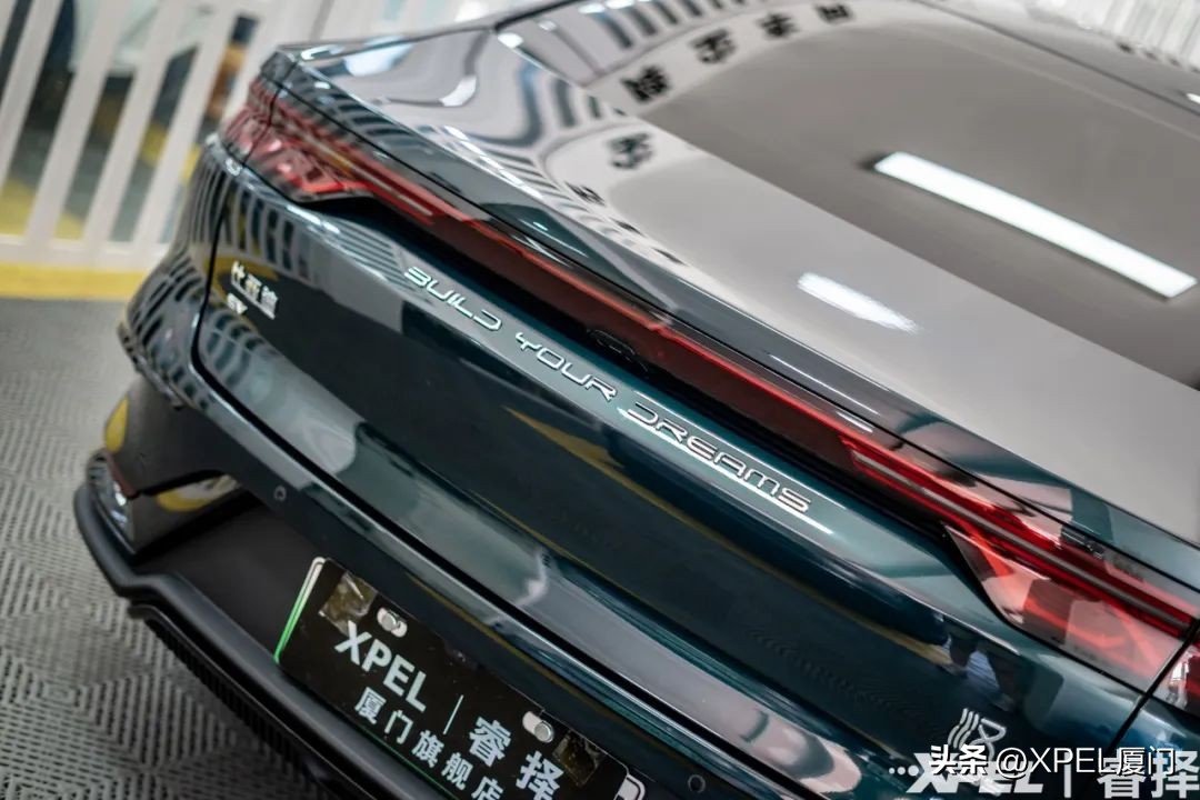 厦门汽车贴膜隔热膜,深圳比亚迪汉车衣贴膜