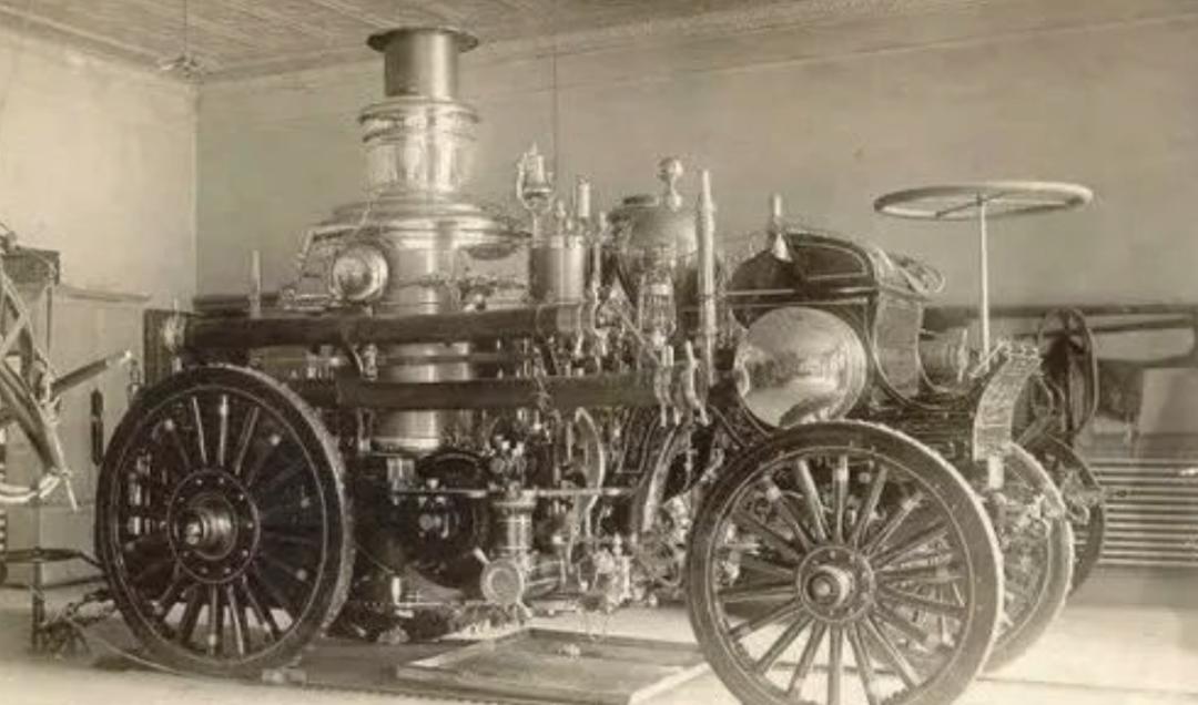 蒸汽卡车结构原理,老式蒸汽式卡车