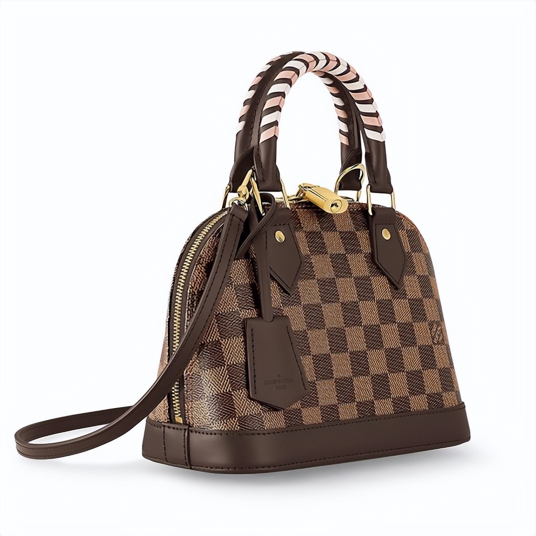 louisvuitton棕棋盘手拿包价格,louisvuitton包包的肩带会硬吗
