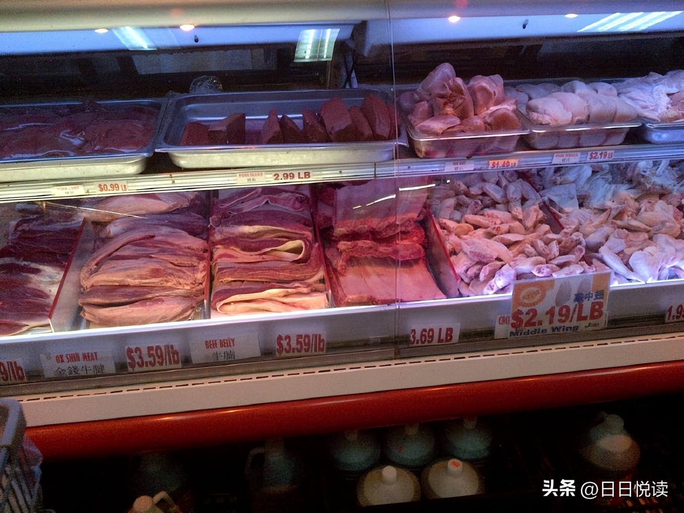 美国华人超市购物便宜,美国真实超市购物