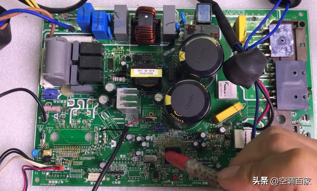变频空调电路板维修视频技术资料,变频空调ipm电路图详解