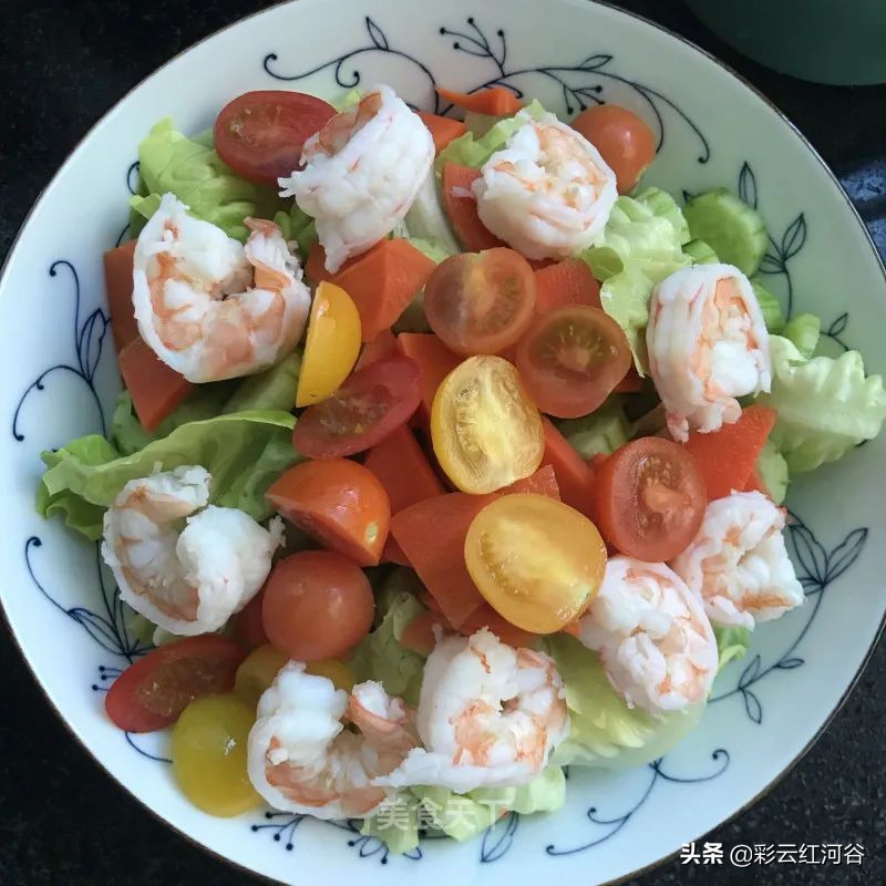 番茄鲜笋汤面怎么做,番茄鲜虾沙拉