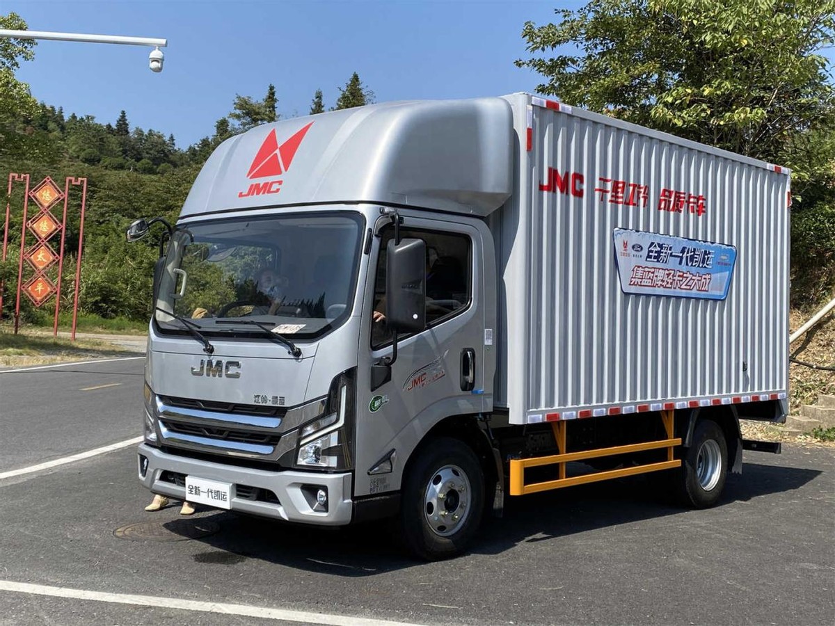 江铃新凯运轻卡最新款,新款江铃凯运宽体试驾