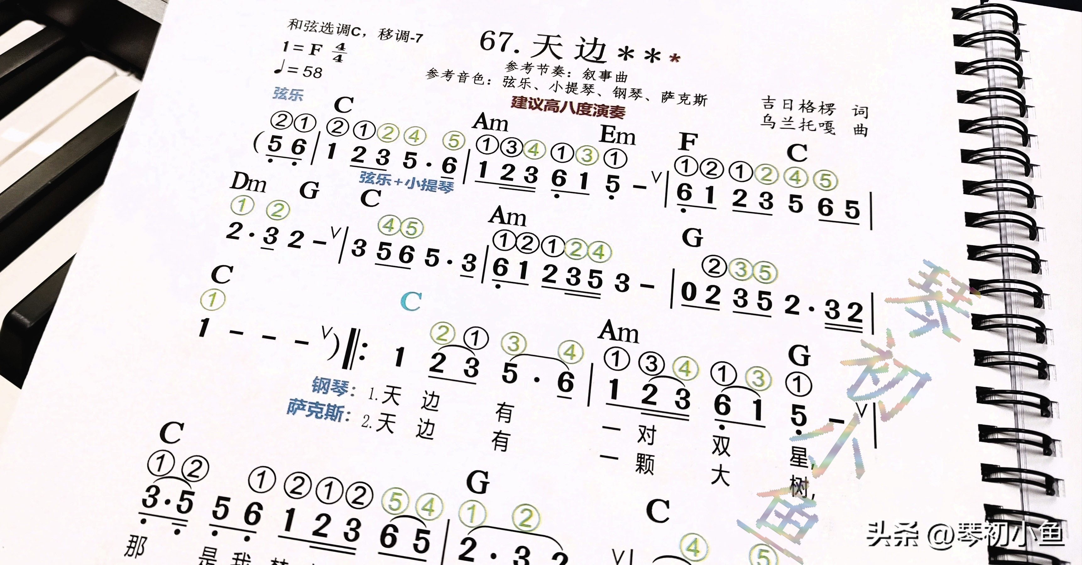 电子琴移调对照表,雅马哈电子琴移调对照表