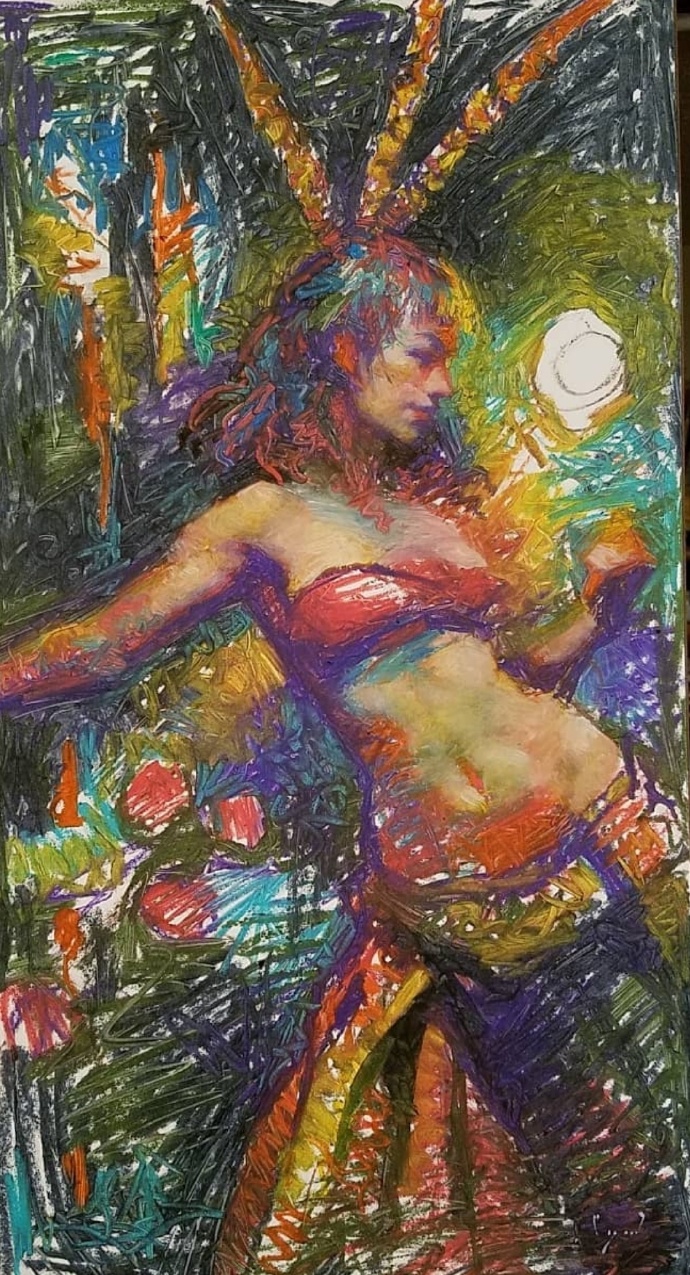 比利时超现实主义油画作品,欧美超现实魔幻主义油画