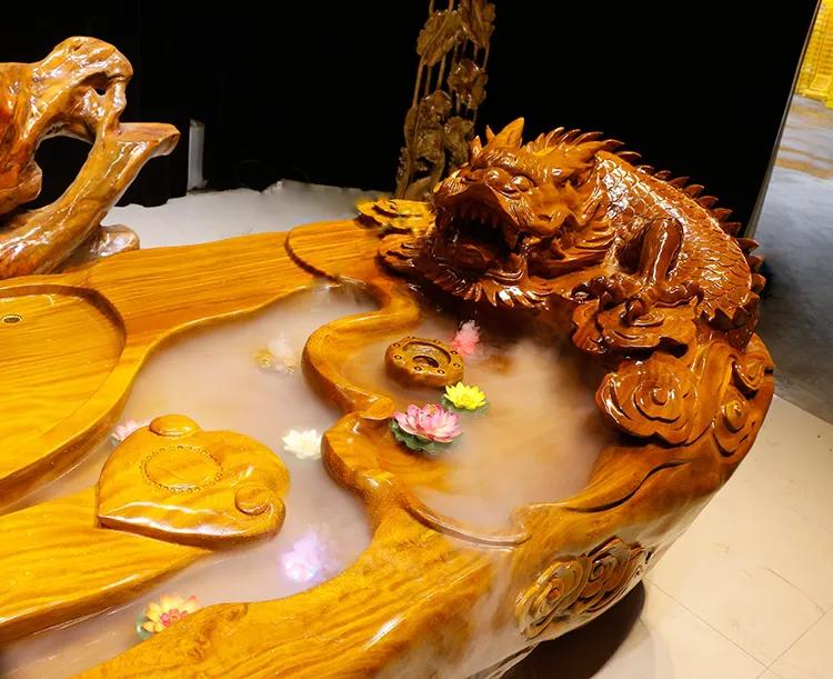 茶盘茶台楠木,金丝楠木根雕茶桌茶台