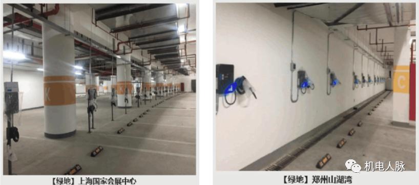 充电桩的构造图,充电桩地基示意图