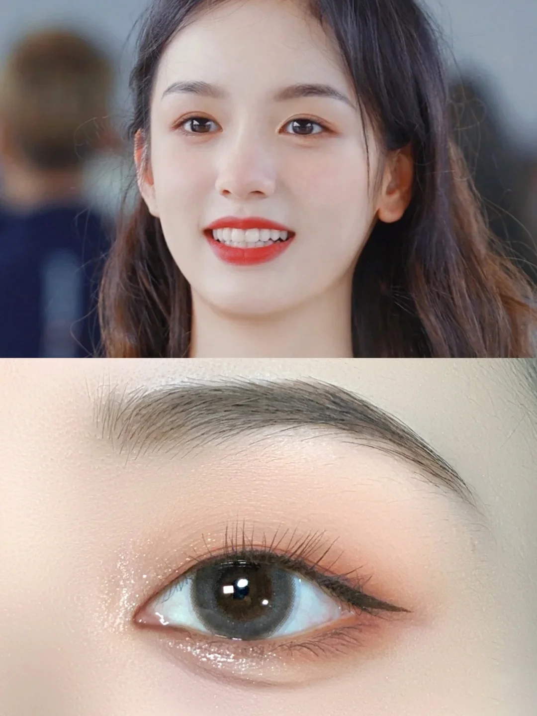 单眼皮如何画清透眼妆,下垂眼单眼皮清透眼妆