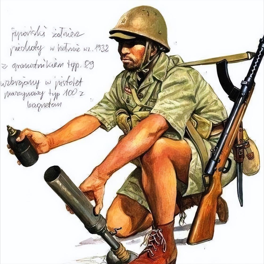 日军为什么打手雷,日军掷弹筒作用