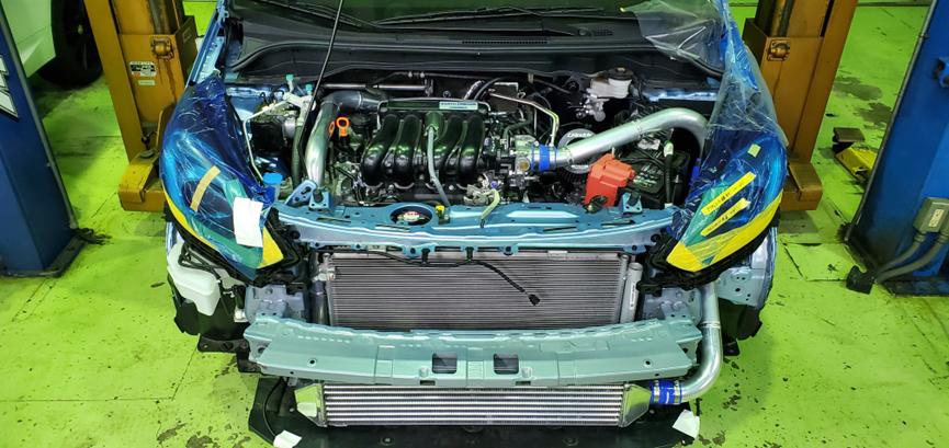 本田飞度最好的改装,国外本田三厢飞度改装