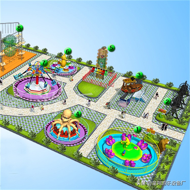 如何打造网红室内游乐园,室外网红游乐场设计效果图