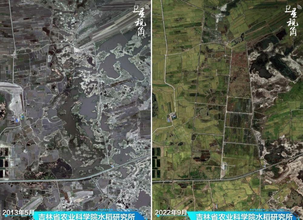 白城盐碱地变成大粮仓,天空之眼观天路