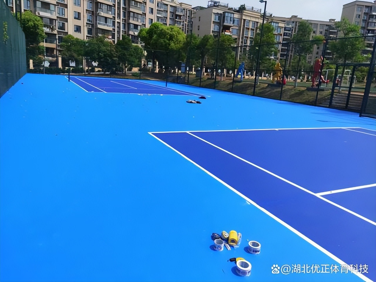 网球场标准划线方法,网球场划线图纸