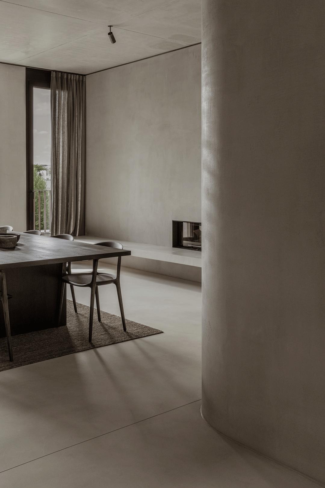 现代极简混凝土风格别墅,混凝土极简