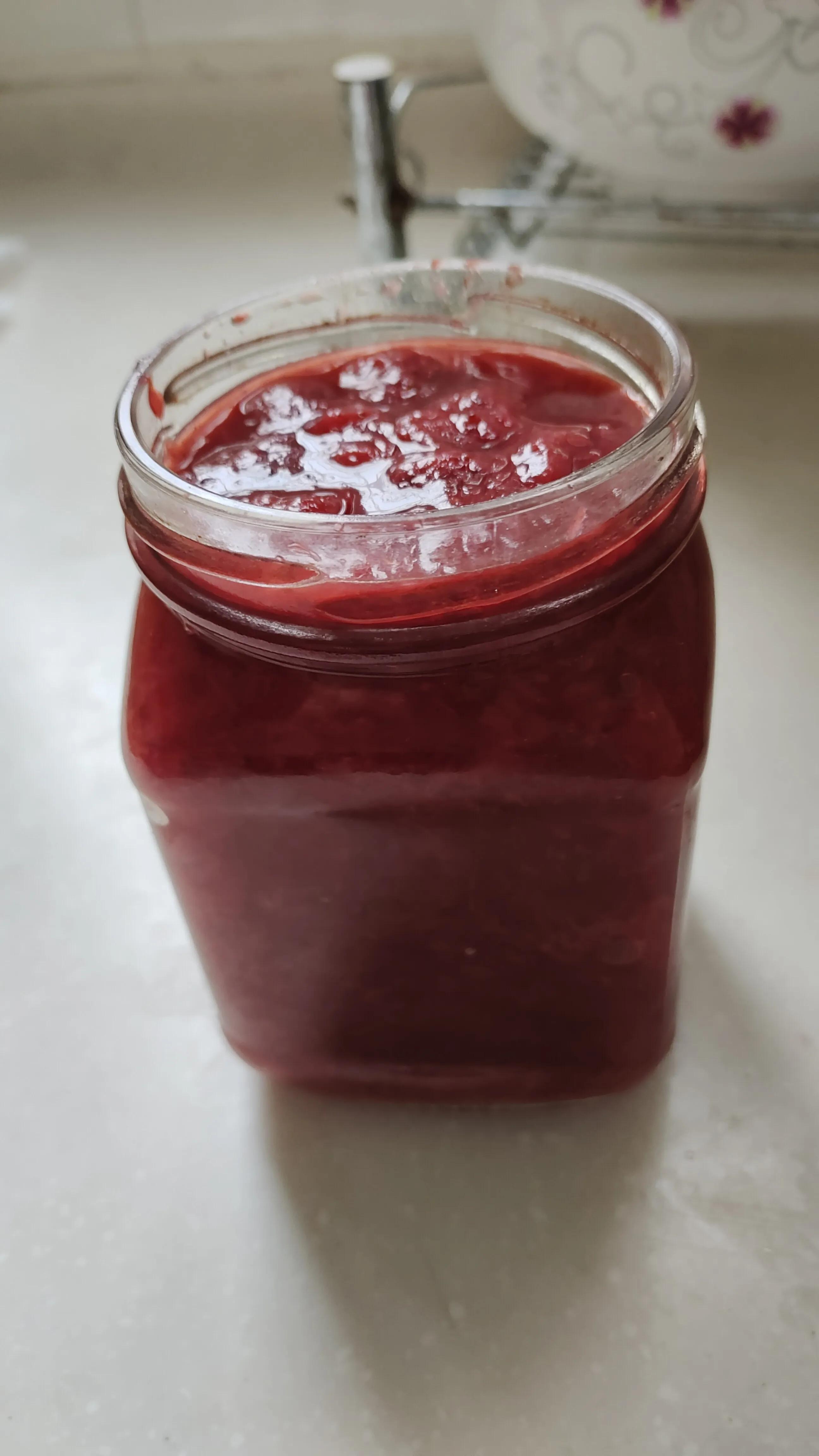 尝试自制草莓酱成功,草莓酱怎么做百分百成功