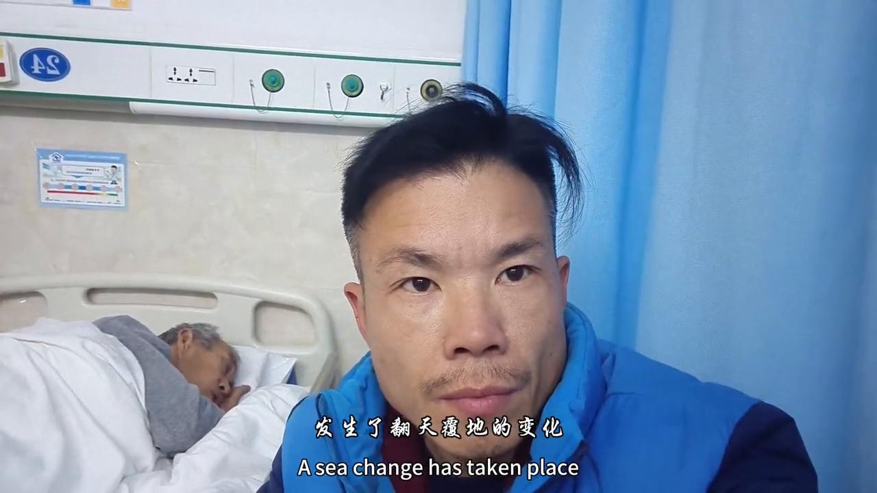 爸爸生病战胜病魔,爸爸病魔缠身