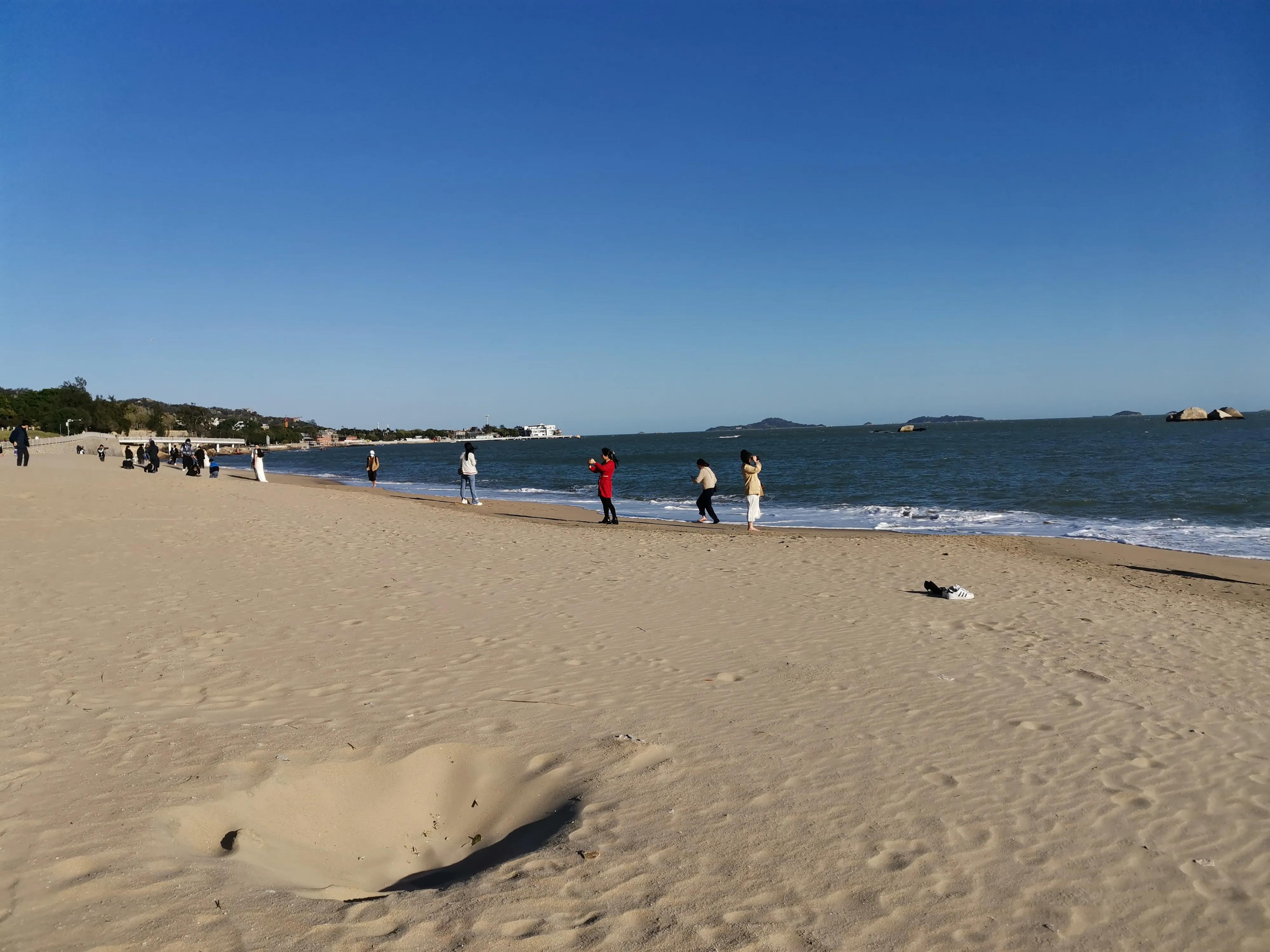 厦门的蓝天白云大海,厦门的海厦门的天空