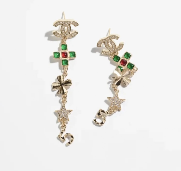 chanel耳环推荐,香奈儿chanel新款耳钉耳环