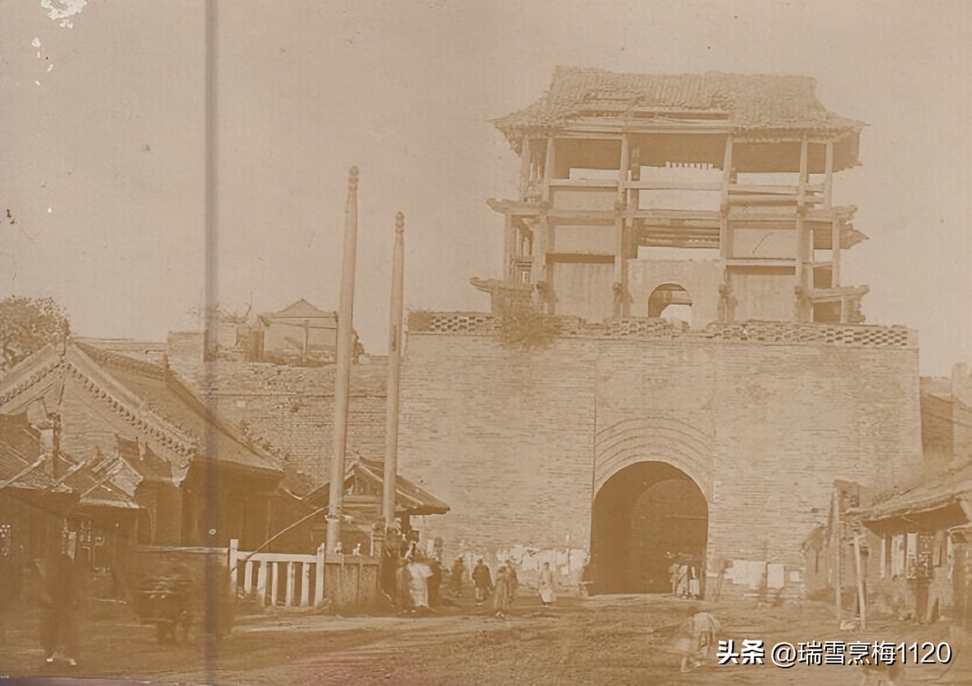 盛京城阙图探秘300年前的老沈阳,沈阳民国大院老照片