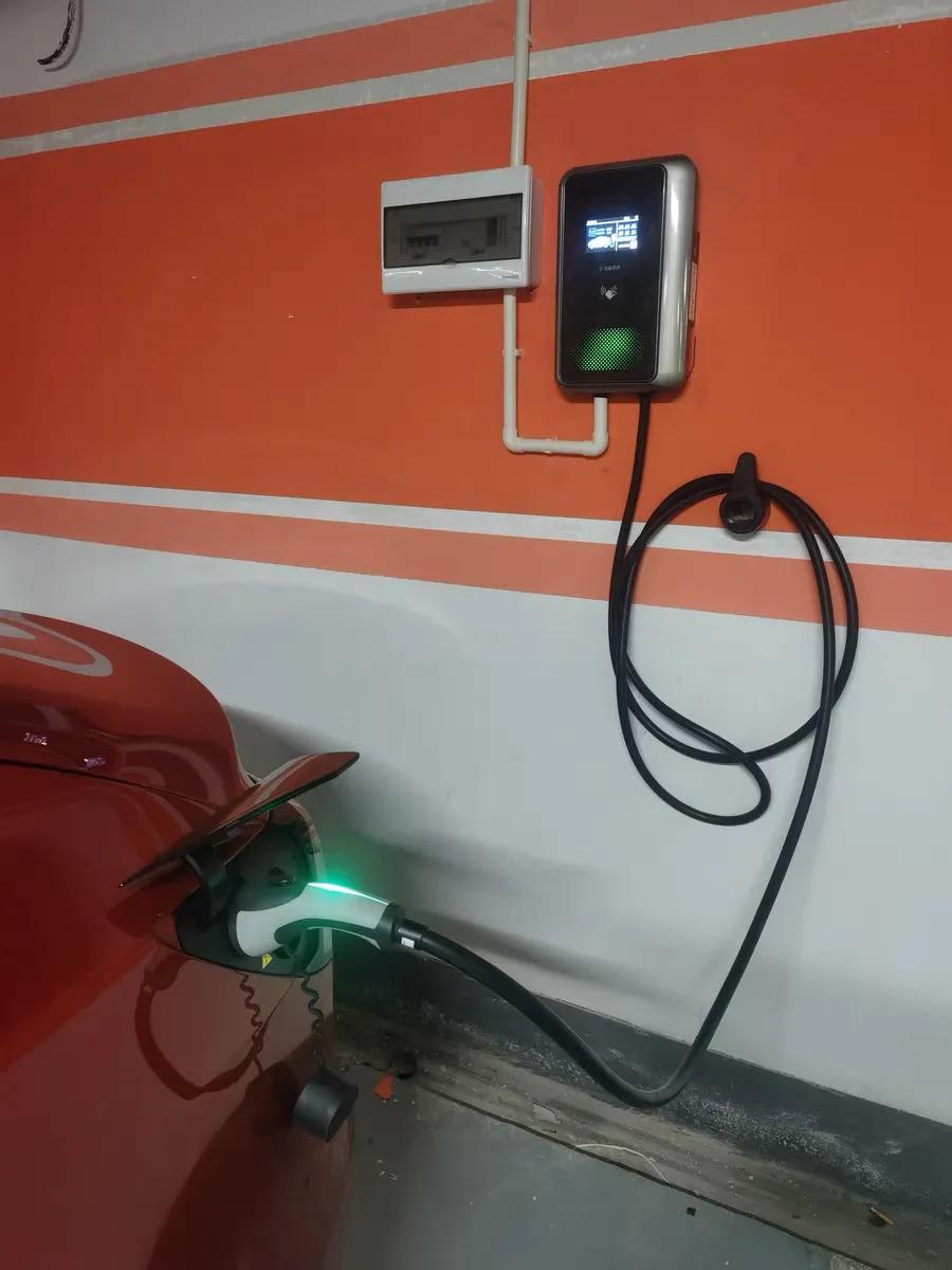 普诺得特斯拉便携充电桩,普诺得特斯拉一键开盖