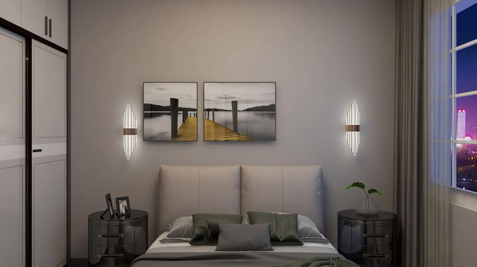 锦绣花苑现代简约装修效果图,性价比高的简约新中式装修效果图