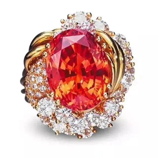 帕帕拉恰会有荧光效应么,帕帕拉恰镶嵌后会变色么