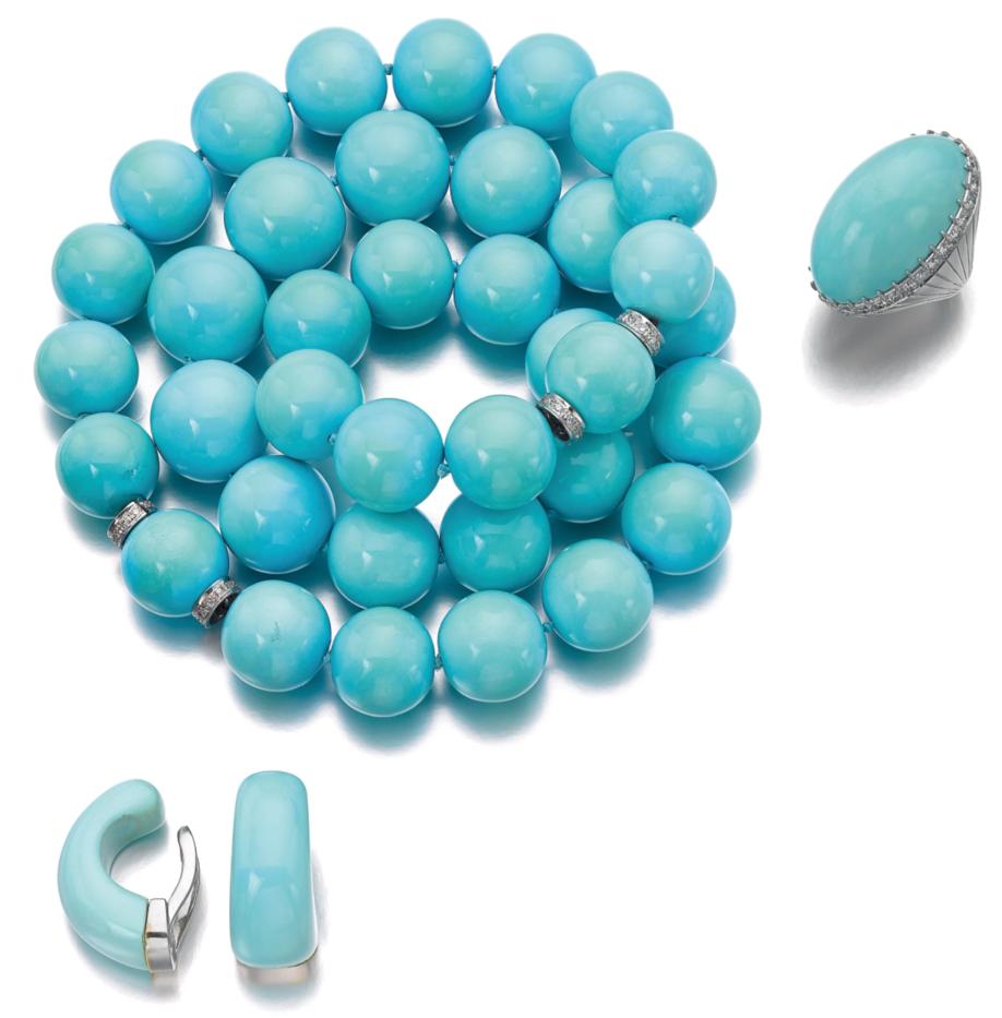 谁说绿松石是老古董？它可是新季大牌高珠的镇场正C位