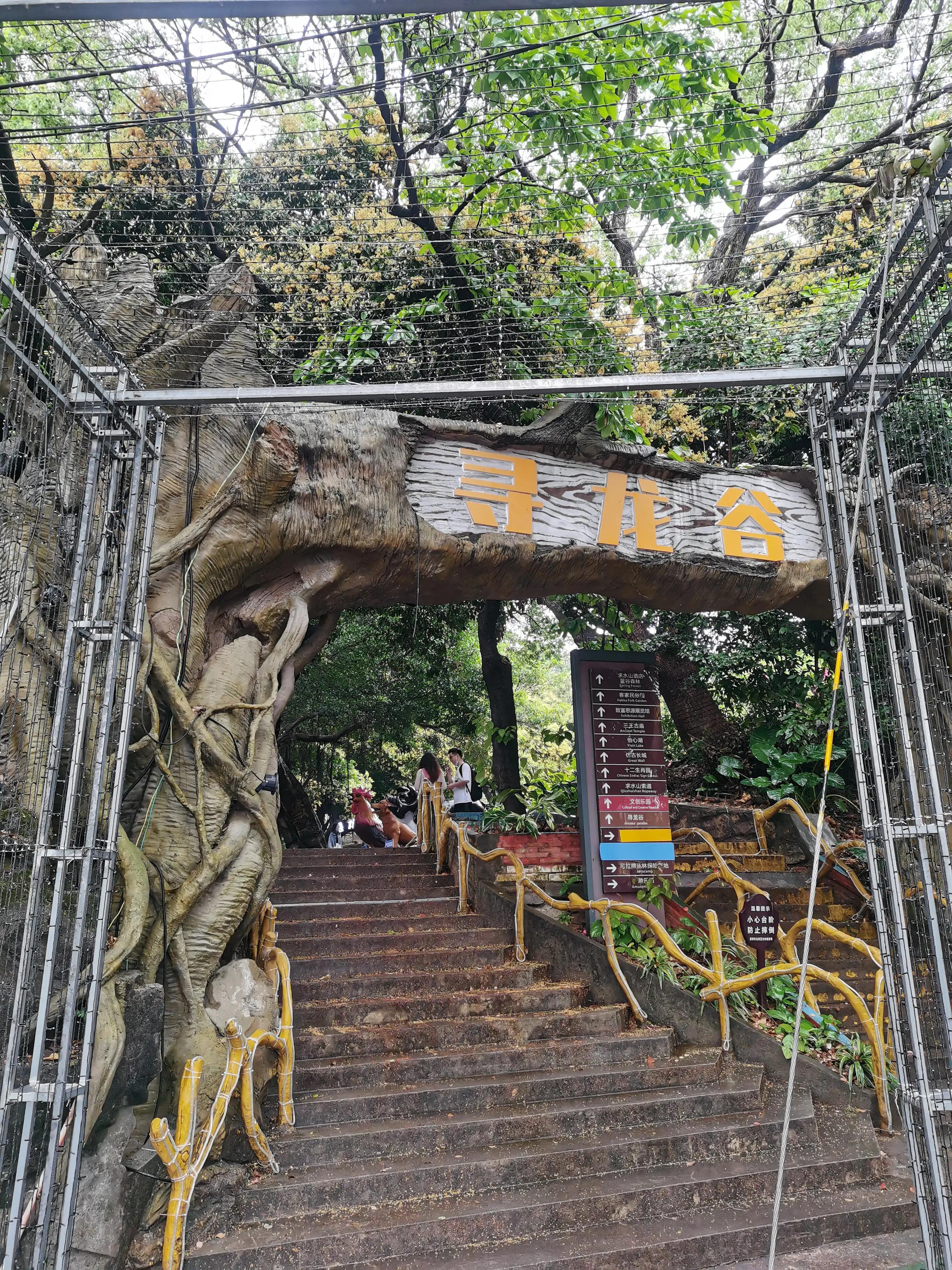 深圳求水山公园长城,深圳居然藏着一座小长城