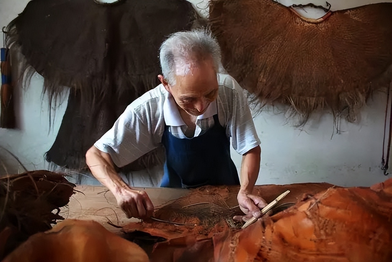 客家农村农具老物件,农村老物件斗笠蓑衣