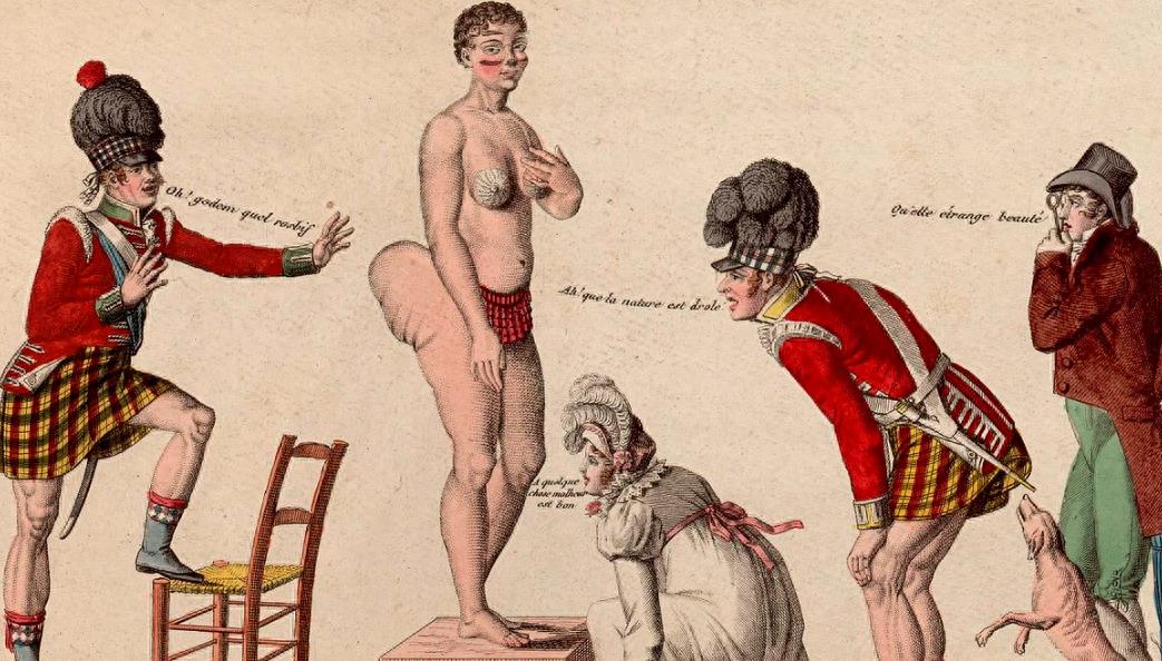 巨臀女孩：裸体展览与标本命运