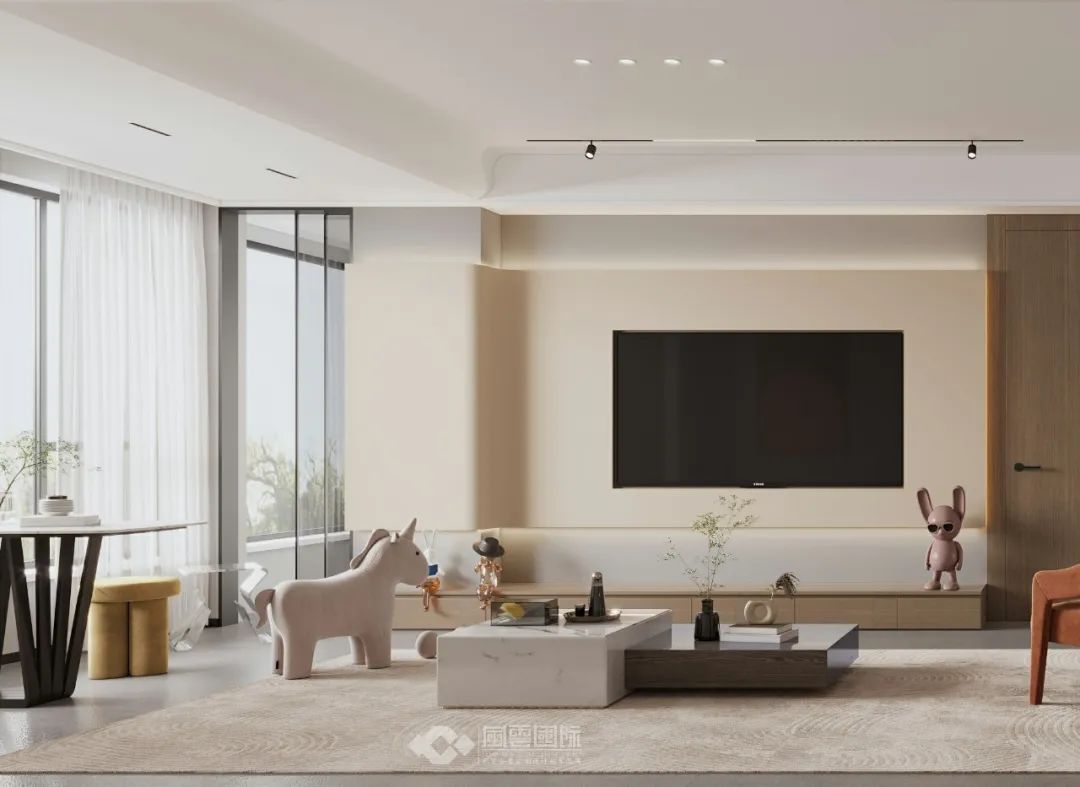 130m现代风打造年轻人梦想中的家,180m现代轻奢一进门就惊艳