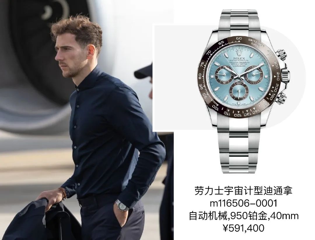 世界杯足球明星戴什么手表,足球运动员戴什么表